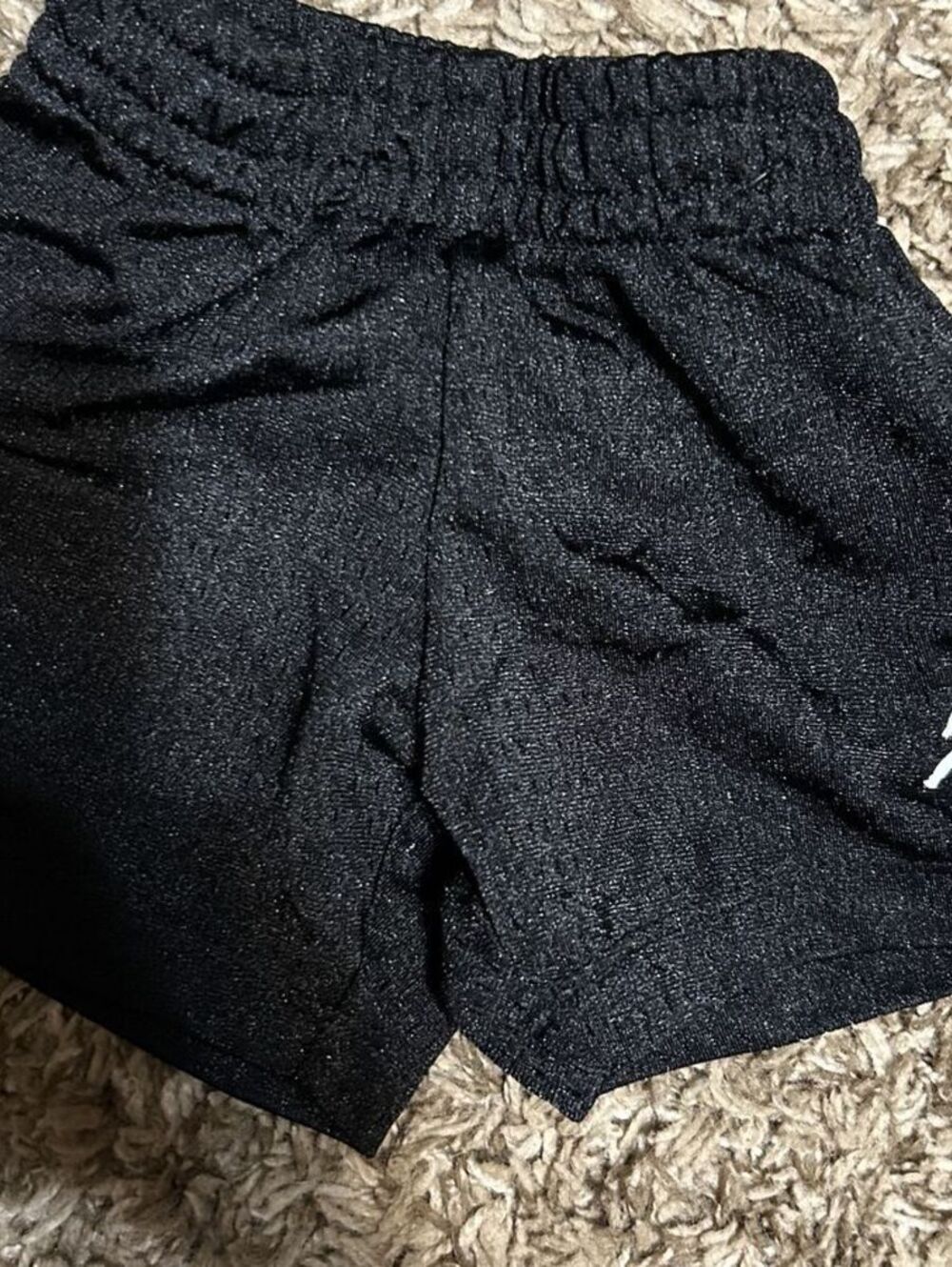 Jordan Baby Black Dri-Fit Athletic Shorts 6-9 Months